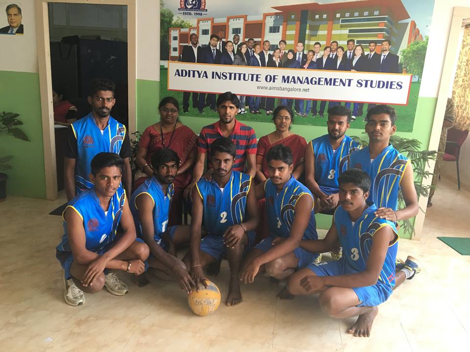 Sports Volley Ball Team wins Bangalore University North Zone http