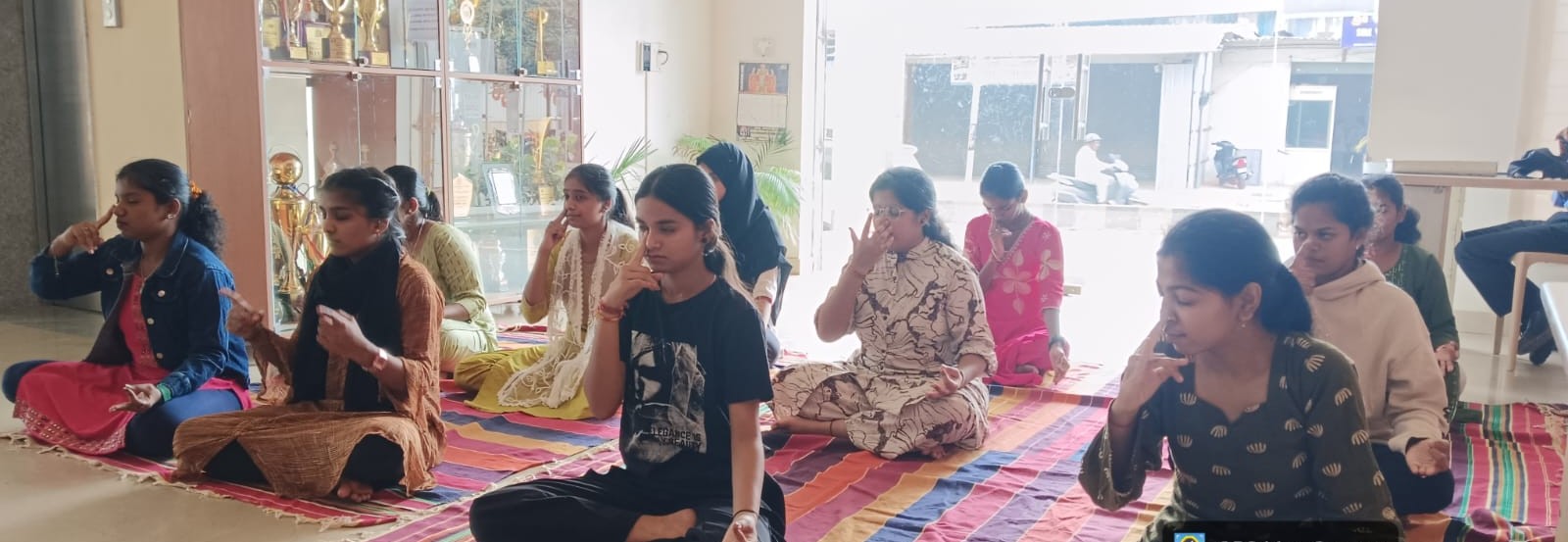 UG Freshers Orientation Programme – Day 4: Yoga for Health and Well-being